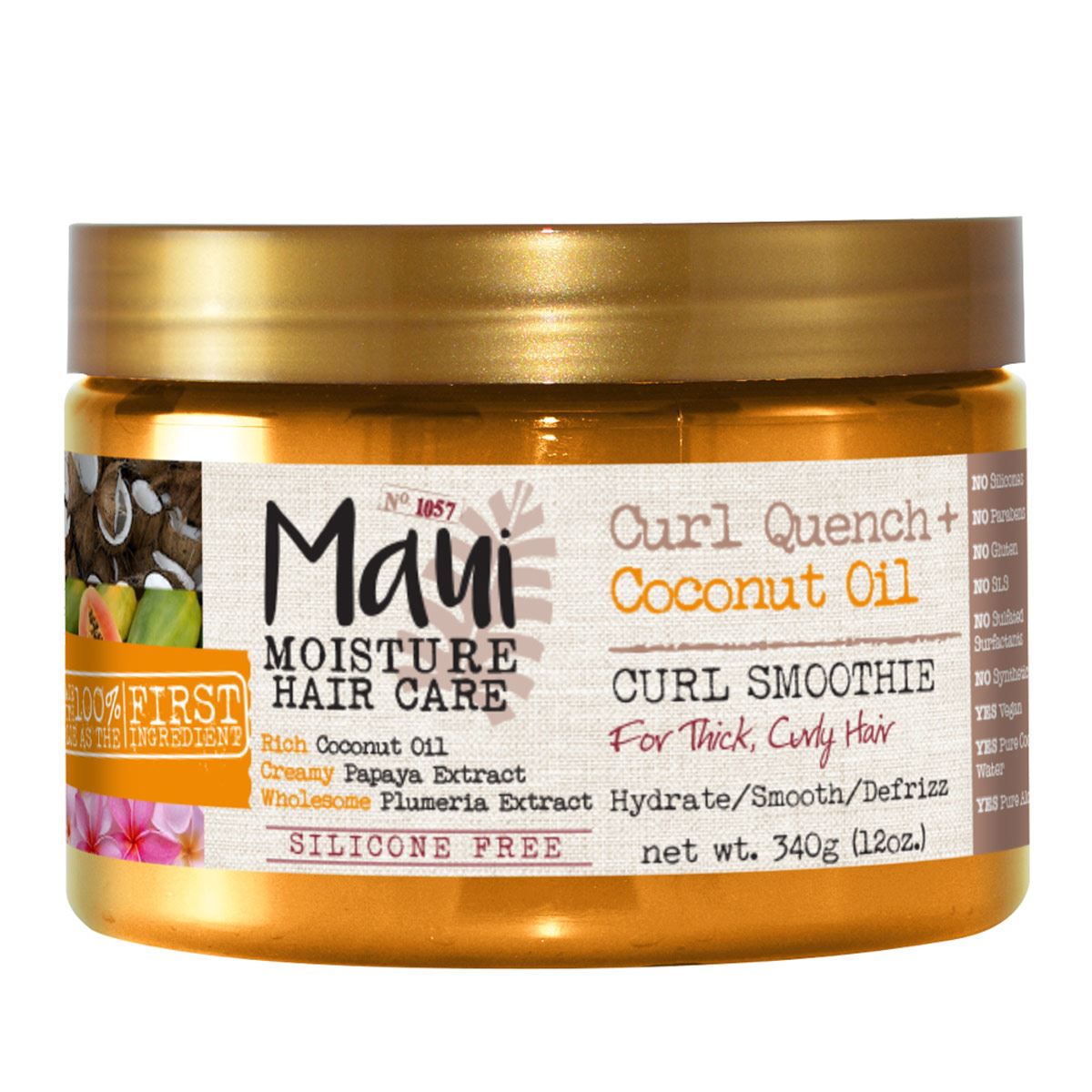 Maui Moisture Curl Quench Coconut Oil Curl Smoothie 12oz