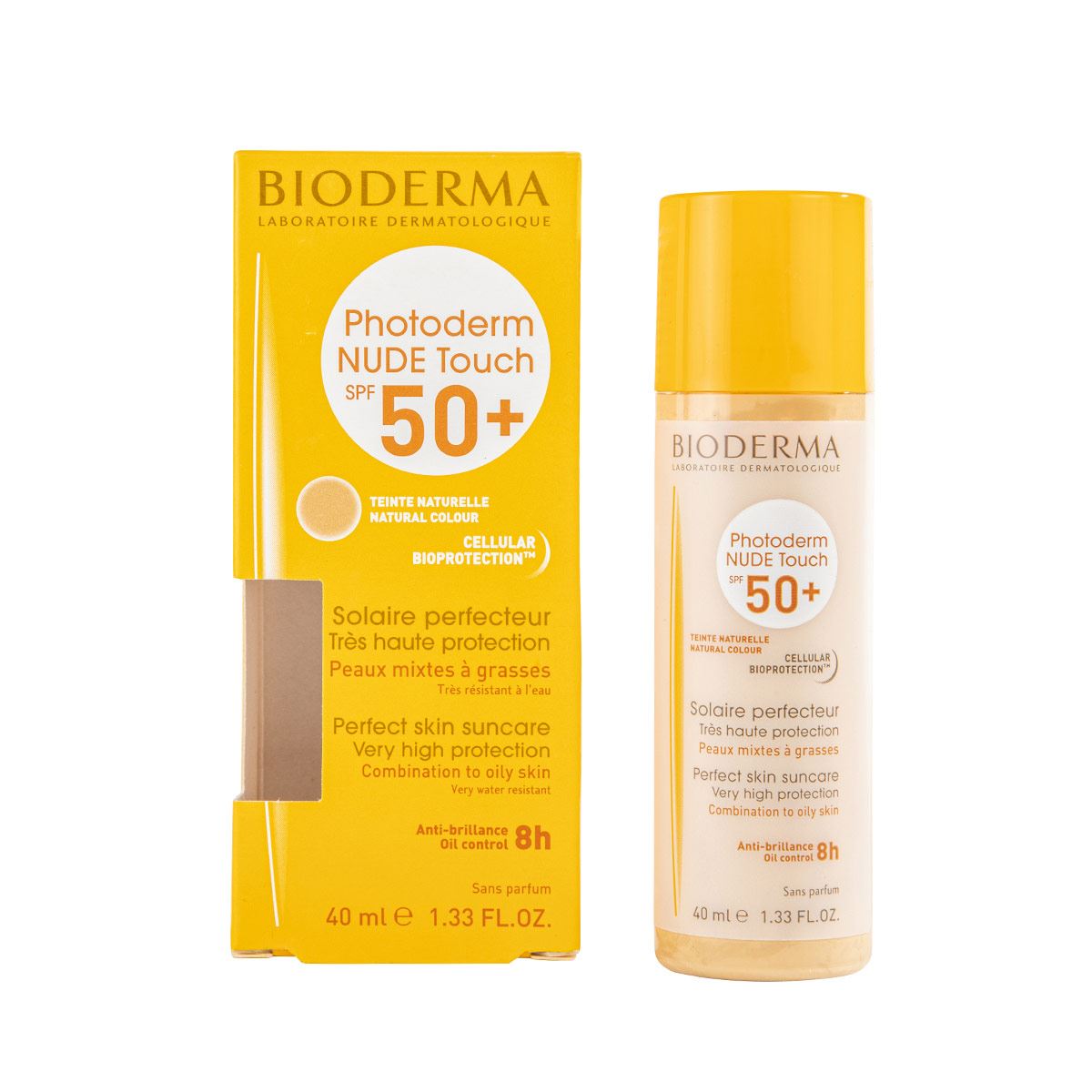 Bioderma Photoderm Nude Touch Spf Efecto Piel Natural Ml