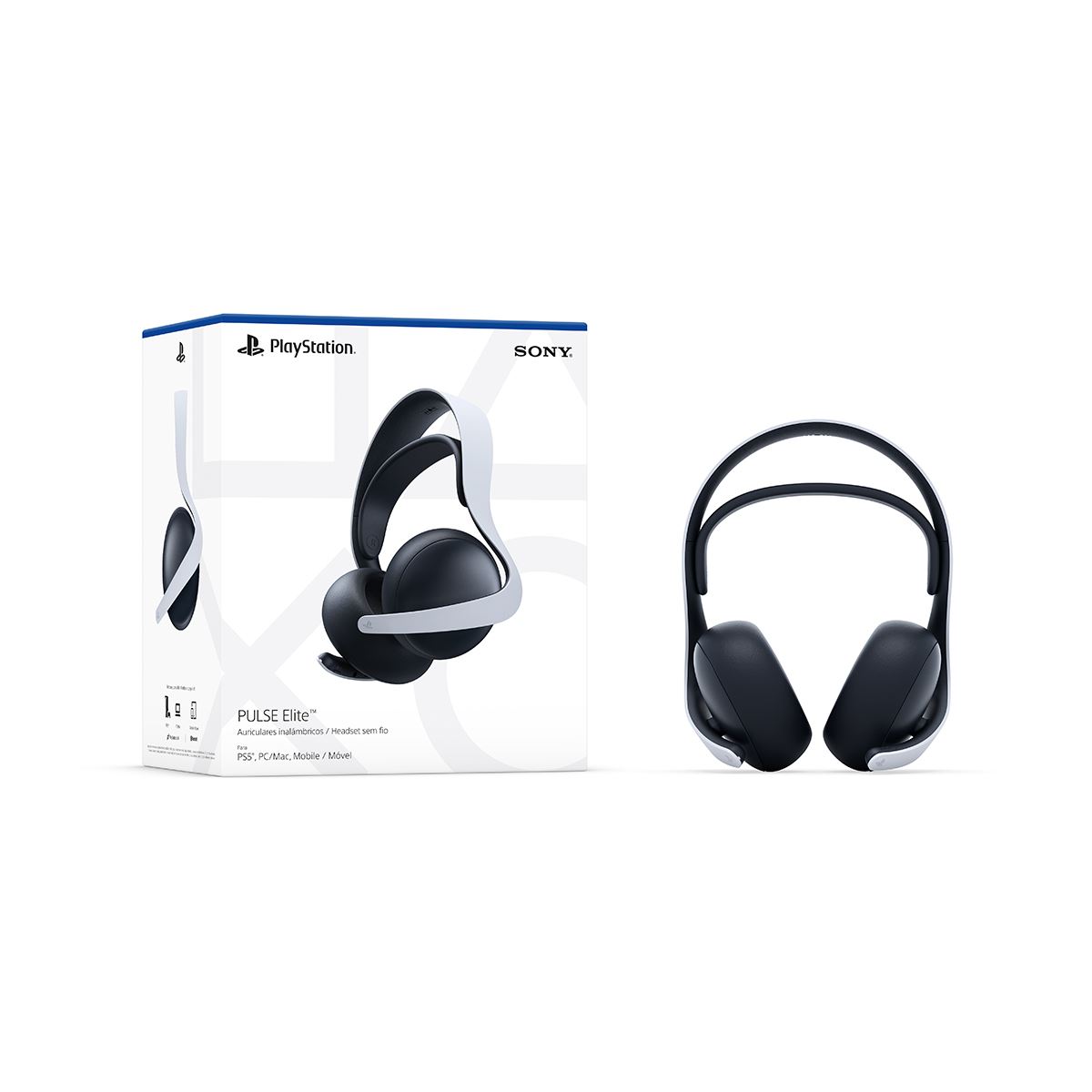 Aud Fono Gamer Over Ear Sony Ps Pulse Elite Inal Mbrico