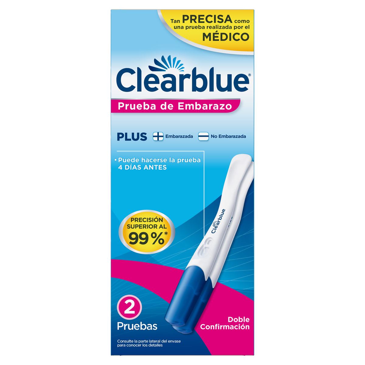 PRUEBA EMBARAZO CLEARBLUE PLUS