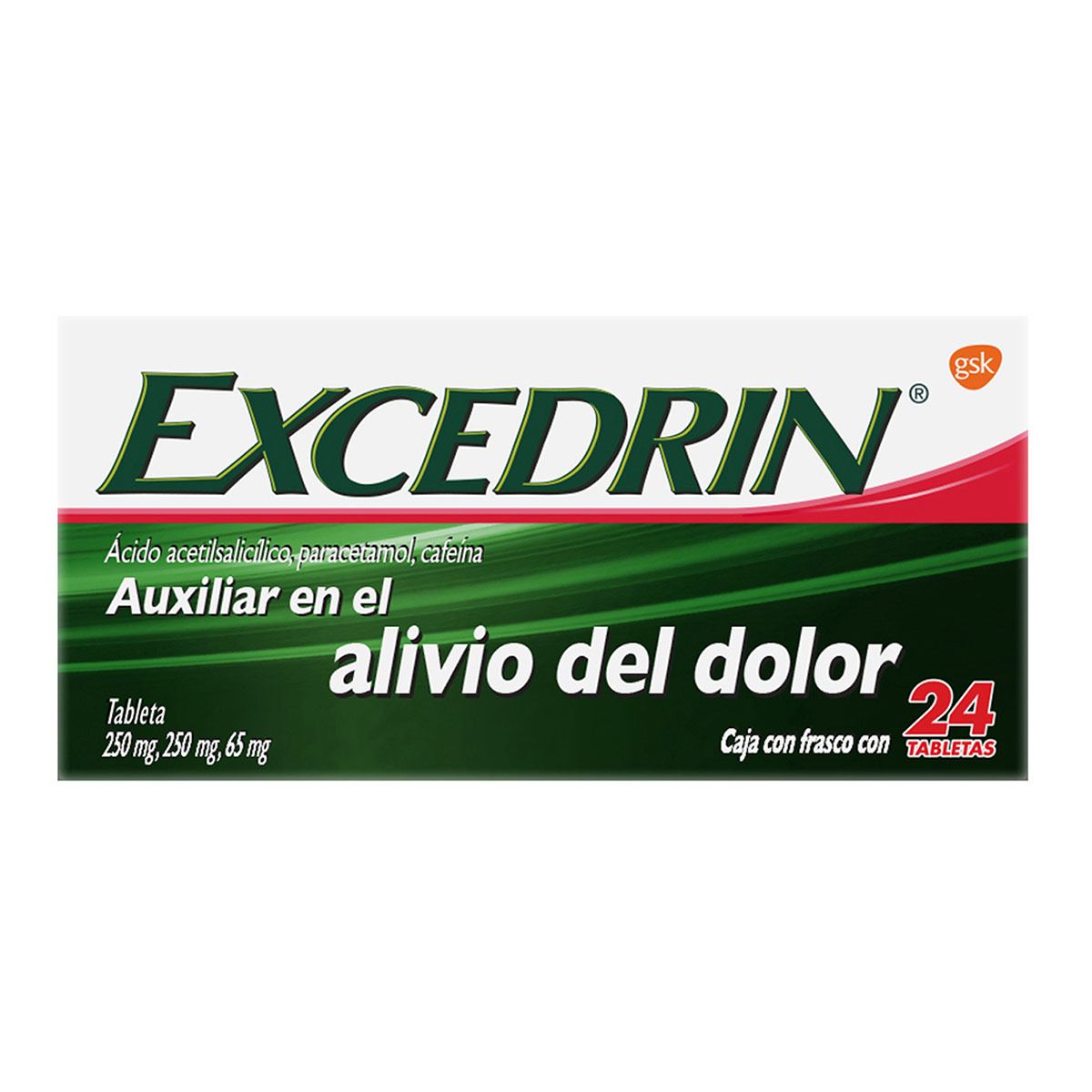 Pastillas Para El Dolor De Cabeza Excedrin 24 Unidades