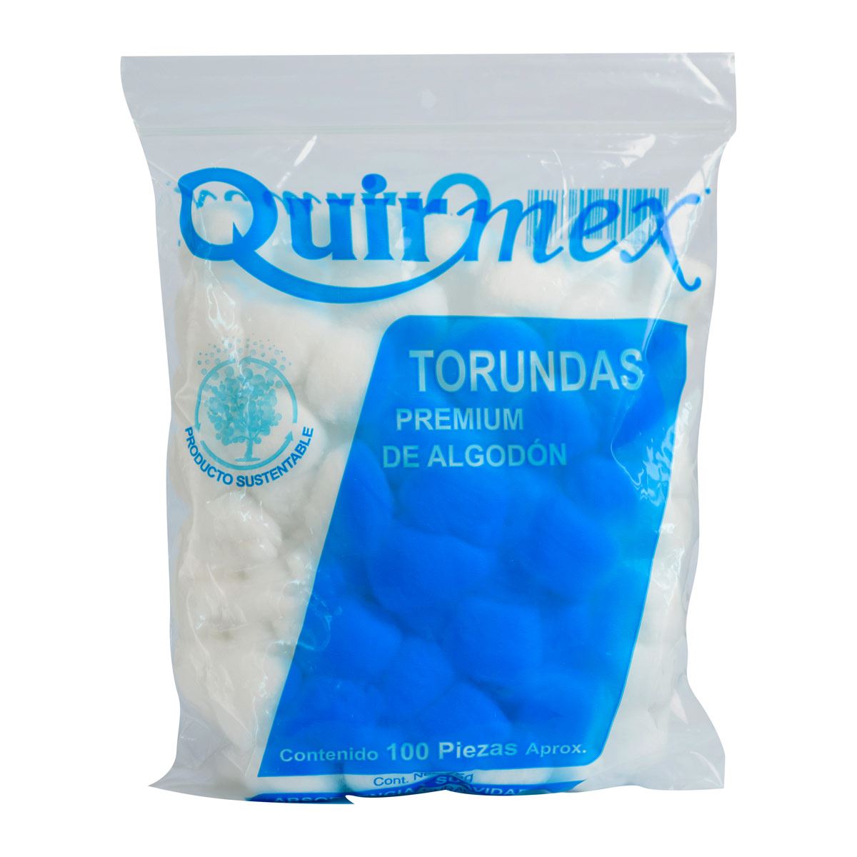 Quirmex Torundas de Algodón 75 gr