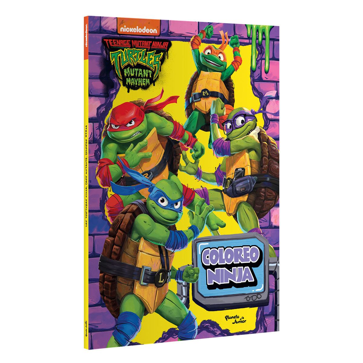 Tortugas Ninja Caos Mutante Coloreo Ninja