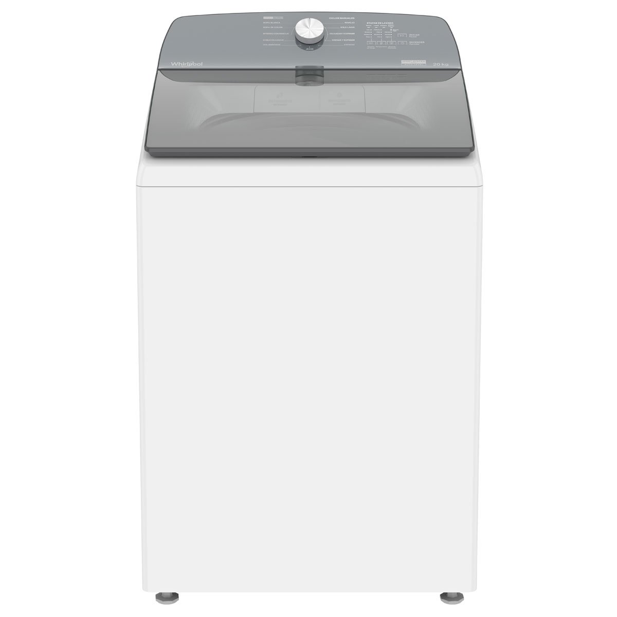 Lavadora Carga Superior 20 Kg 8Mwtw2031Wjm Whirlpool