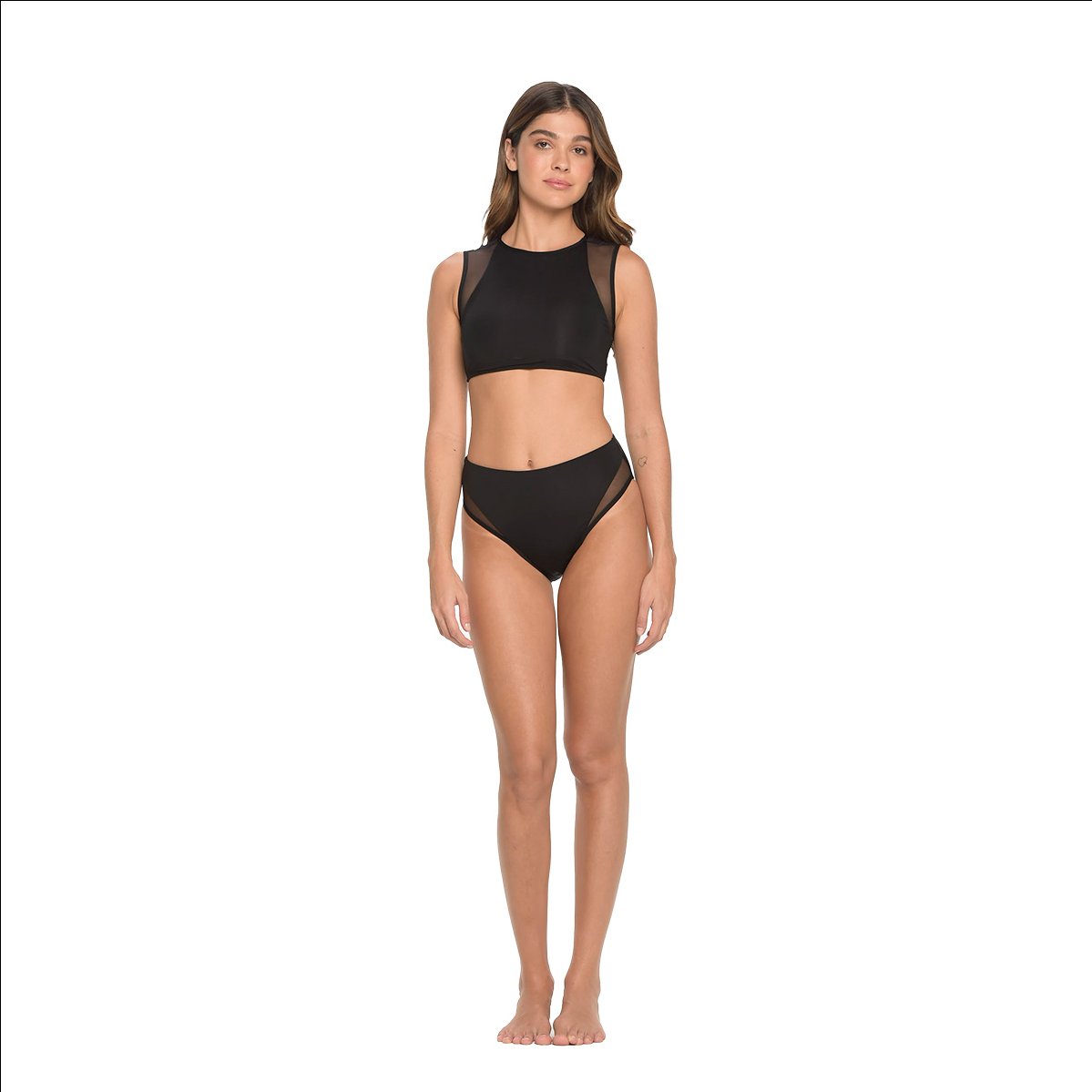 Traje de Baño Bikini con Transparencias Kibys