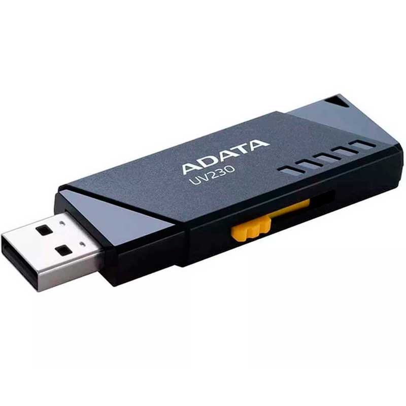 Memoria USB 64GB ADATA UV230 2 0 Retractil Flash Drive AUV230 64G RBK