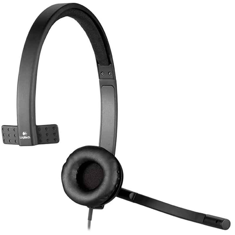 Diadema Logitech H570e Microfono Monoaural Usb 981 000570