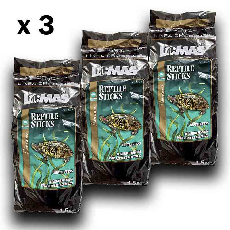 Alimento Para Tortuga De Agua Reptil Stick Kg X Pzas Churrito