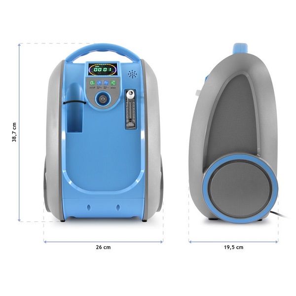 Concentrador De Oxigeno Portatil Olv B Bater A Recargable