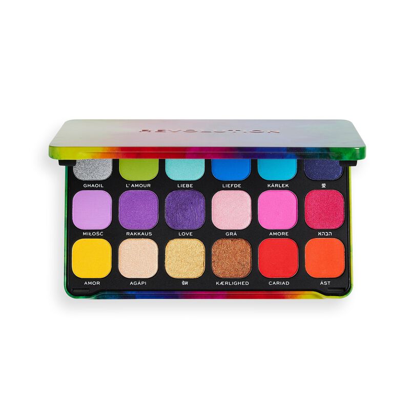 Paleta De Sombras Makeup Revolution Forever Flawless We Are Love