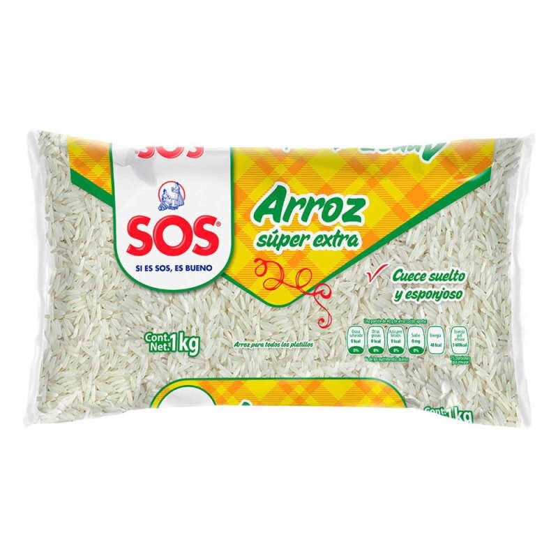 Arroz Sos S Per Extra Pzas De Kg C U