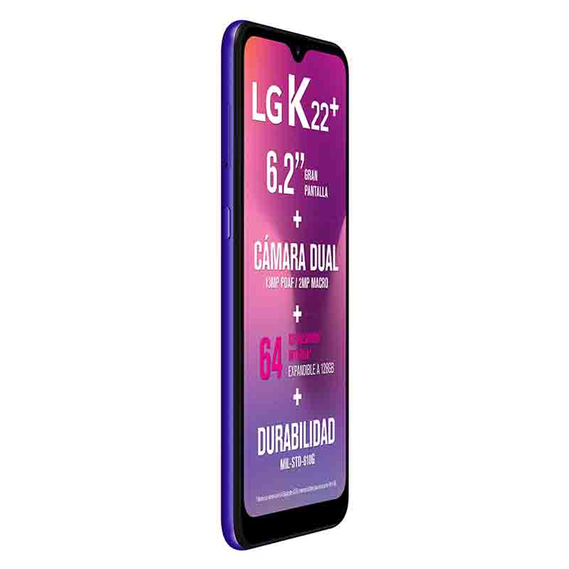 Celular LG LTE LM K200HA K22 Color AZUL Telcel