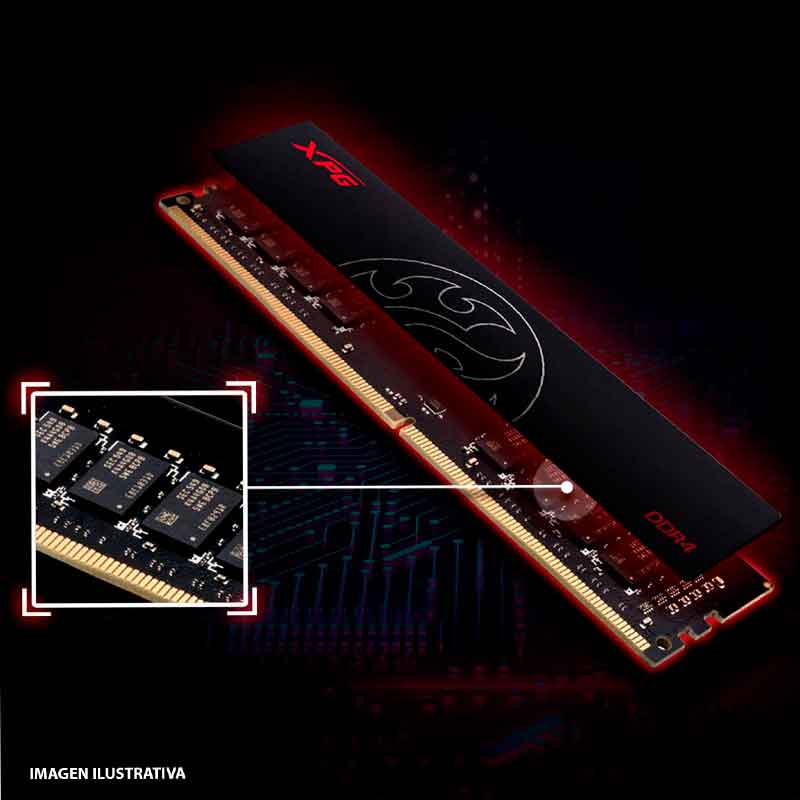 Memoria Ram Ddr Gb Mhz Xpg Hunter Pc Gamer Ax U G Sbht