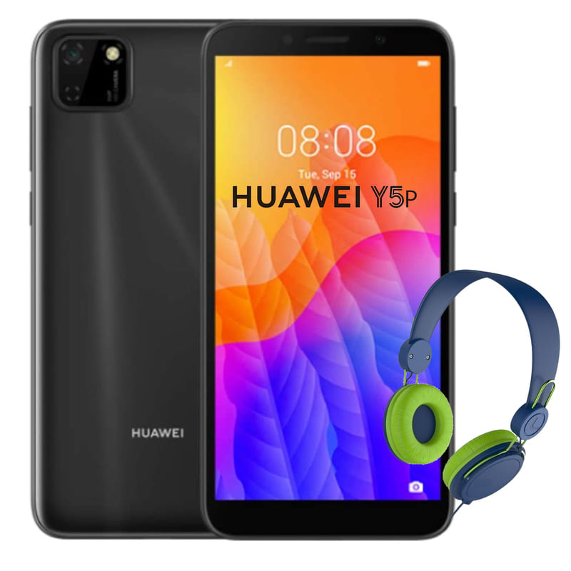 Celular Huawei Y P Gb Gb Dual Sim Negro Aud Fonos