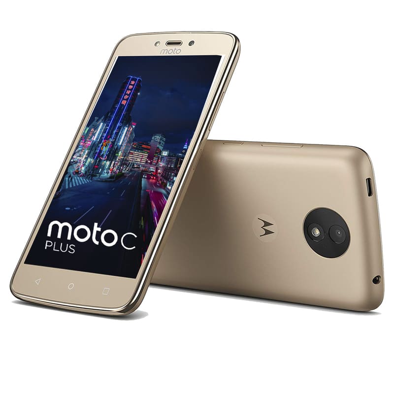 Celular Motorola Moto C Plus 16GB Desbloqueado Dorado