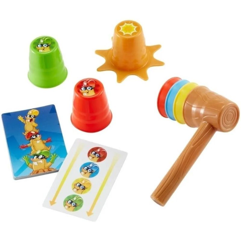 Juego De Mesa Fast Fun Whac A Mole Gbn Mattel