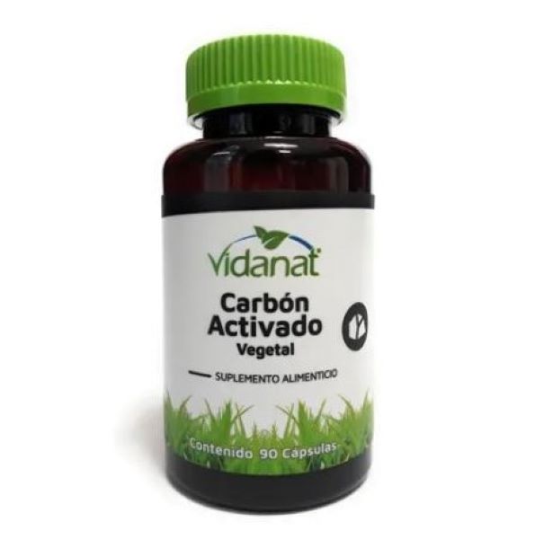 Carbon Activado Vegetal Vidanat Capsulas