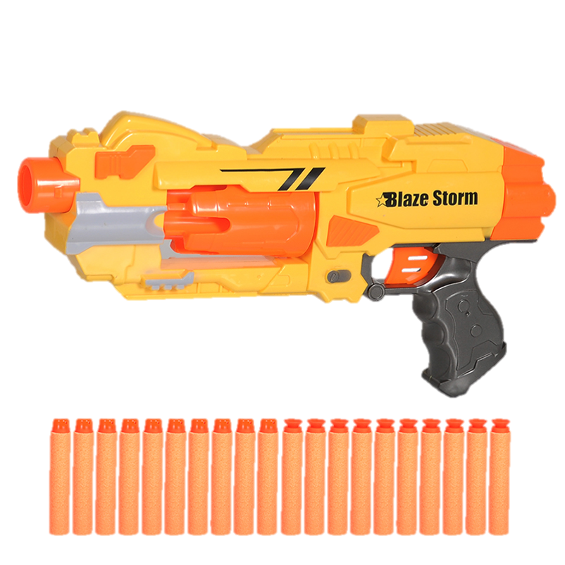 Pistola De Dardos Semiautom Tica Blaze Storm Cargador Giratorio De