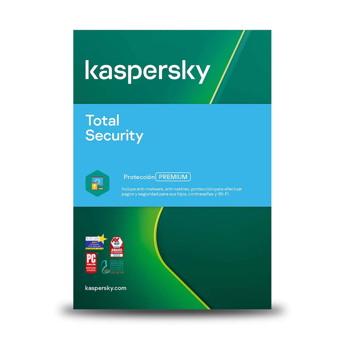 Kaspersky Total Security 3 Dispositivos 1 Año 1 Cuenta