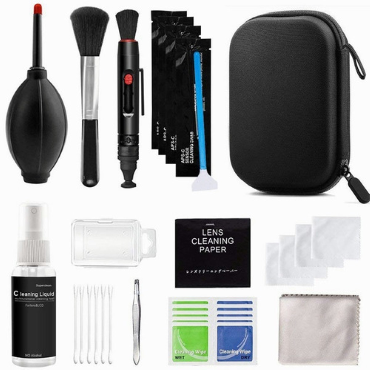 Kit De Limpieza Profesional Para C Maras Dslr Pcs