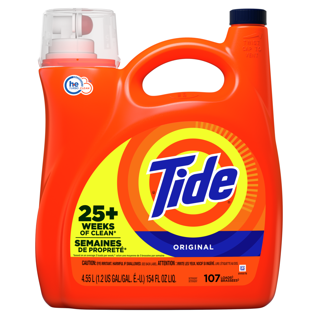 Tide Original Detergente Liquido 4 55 L