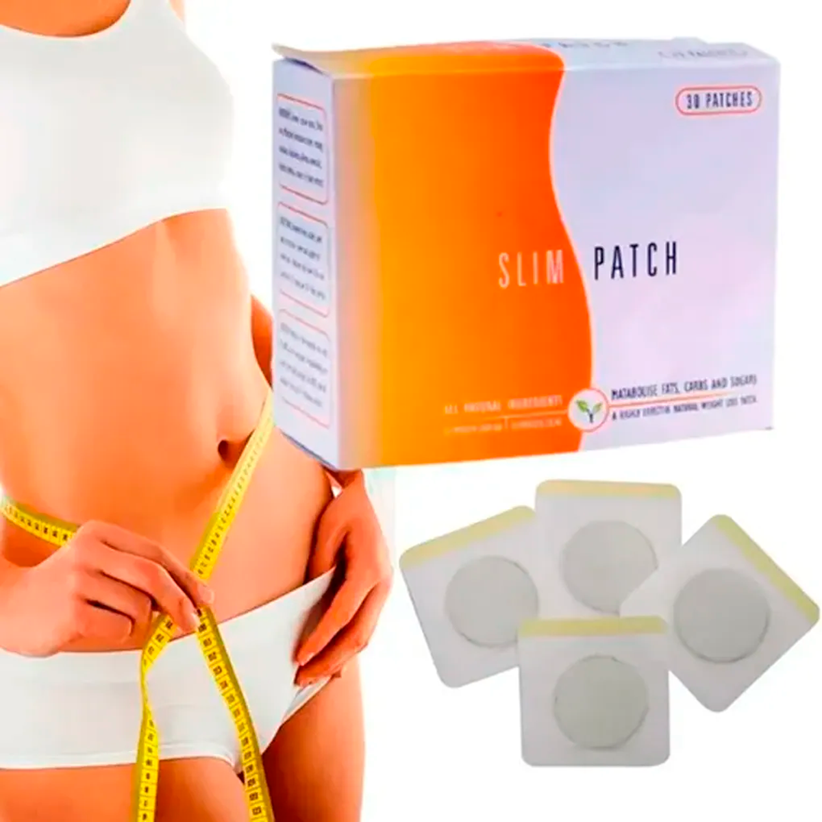 Pack Unidades De Parches Slim Patch Para Adelgazar Reductores De