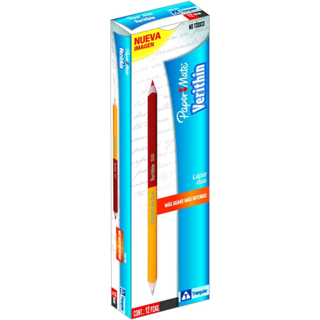 Paper Mate M L Piz Verithin Duo Caja De Rojo Grafito