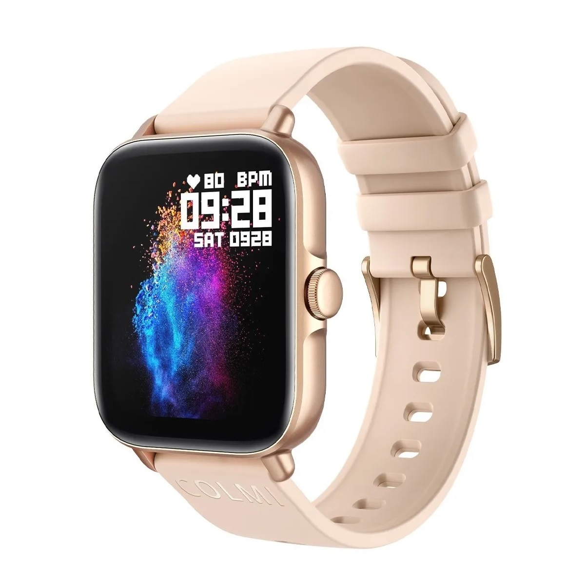 Smartwatch Reloj Inteligente Bluetooth Dorado