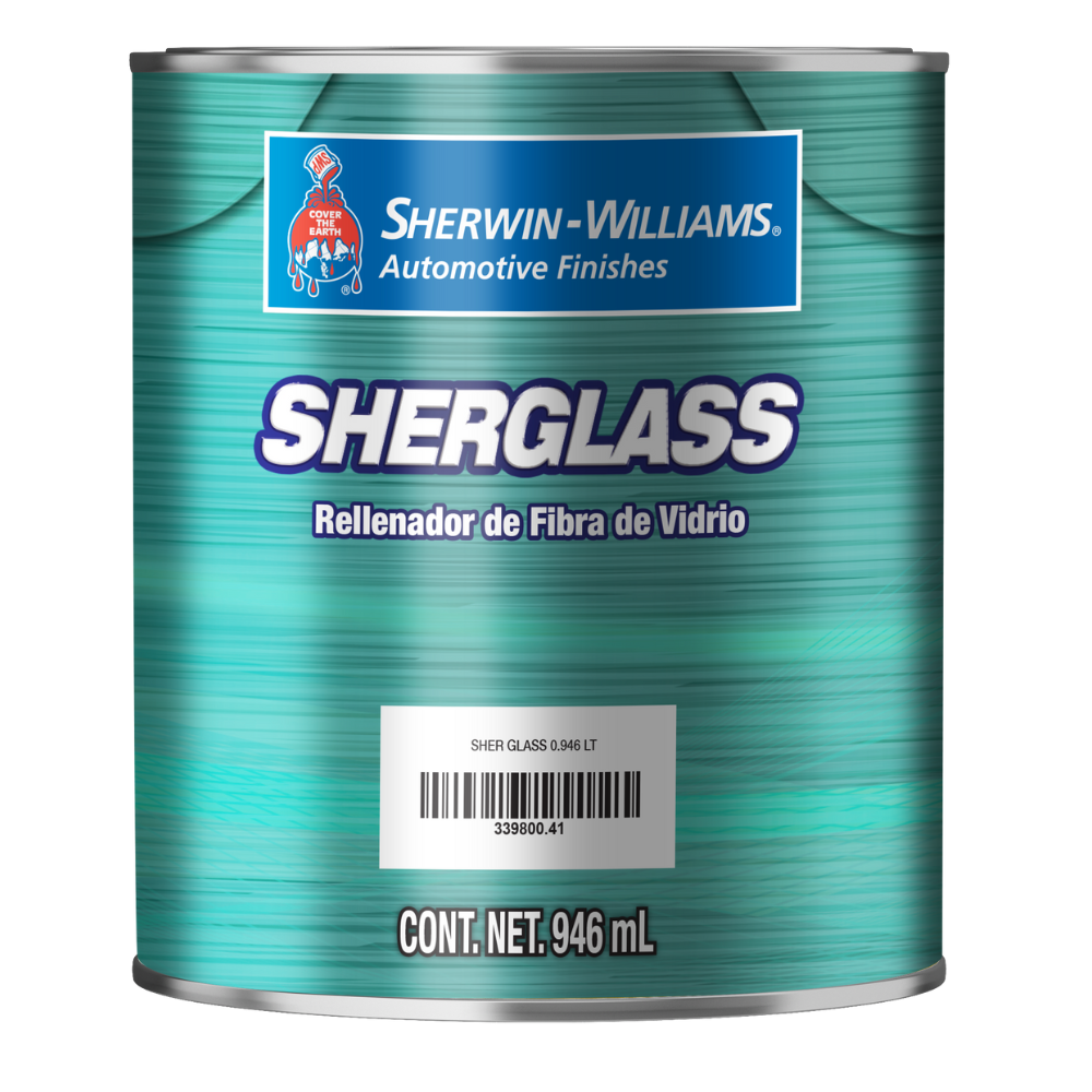 Masilla Poliéster De Fibra De Vidrio Sherglass 946 Ml Sherwin Williams