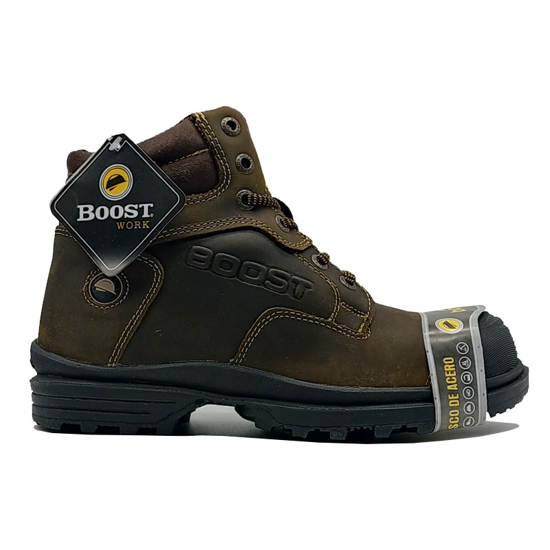 Botas Boost Caf S Industriales Hombre Casquillo Napa Trabajo