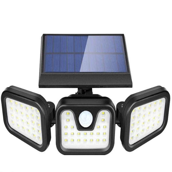 L Mpara Solar Exterior Cabezales Led Impermeable Con Sensor