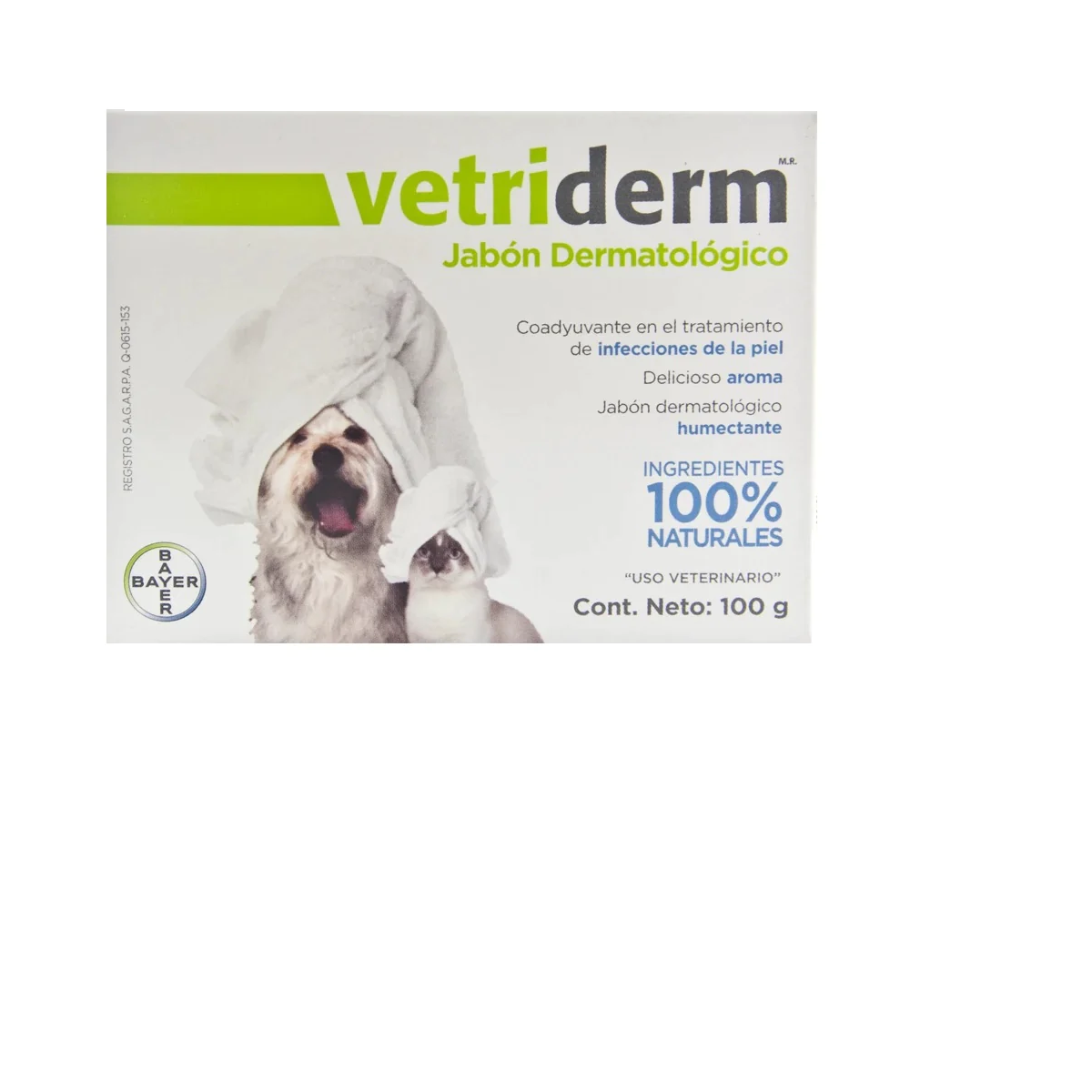 Vetriderm Jabon Dermatologico 100g