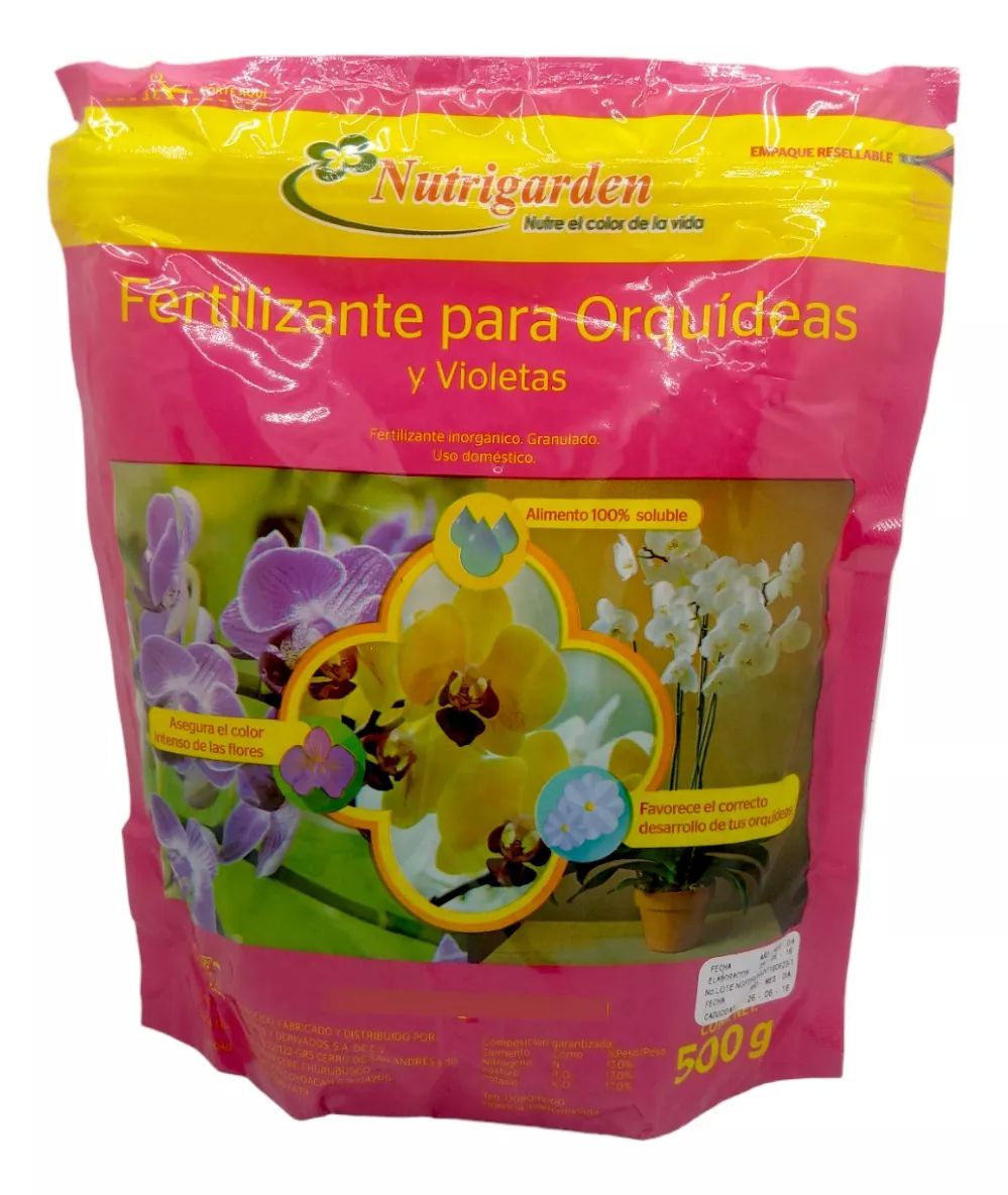 Fertilizante Para Orqu Deas Nutrigarden Abono S Lido Gr