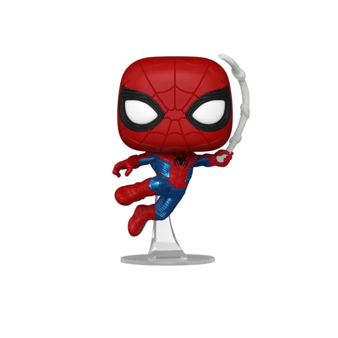 FUNKO POP SPIDER MAN FINALE SUIT TOM HOLLAND 1160 MARVEL SPIDER MAN NWH