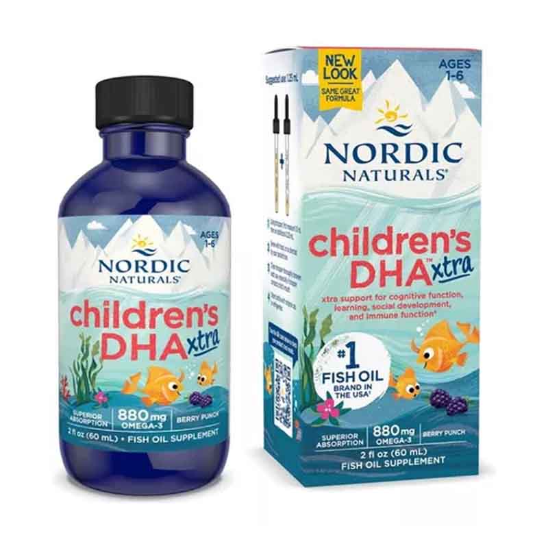 Omega Nordic Naturals Mg Dha Xtra Para Ni Os Omega