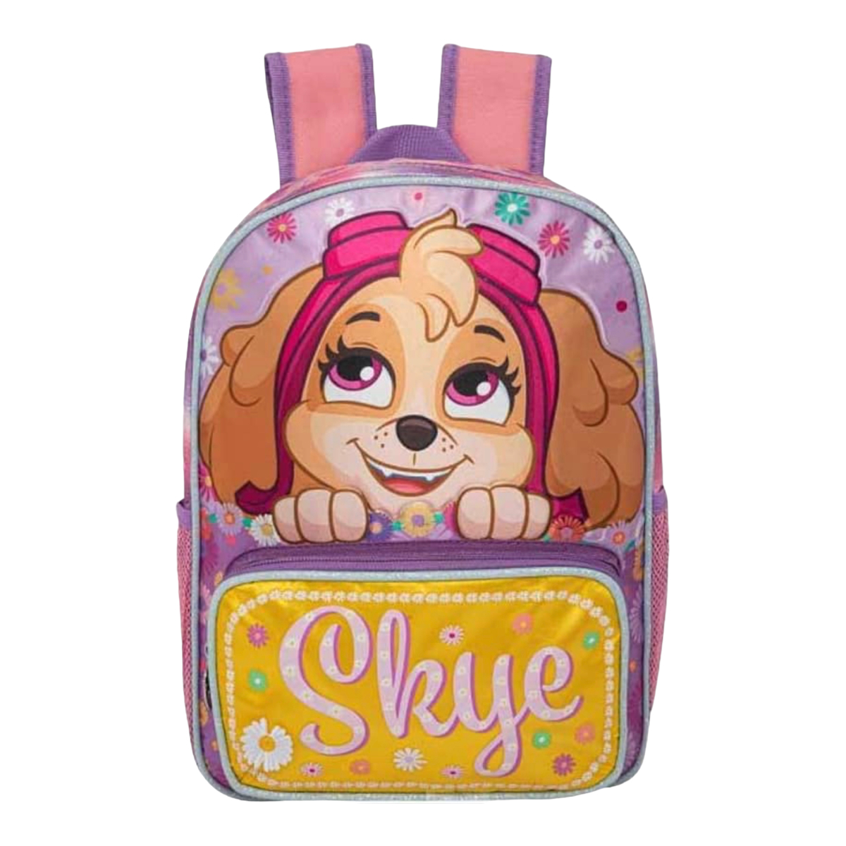 Mochila Skye Paw Patrol Estilo Escolar Preescolar 34 X 26 Cm