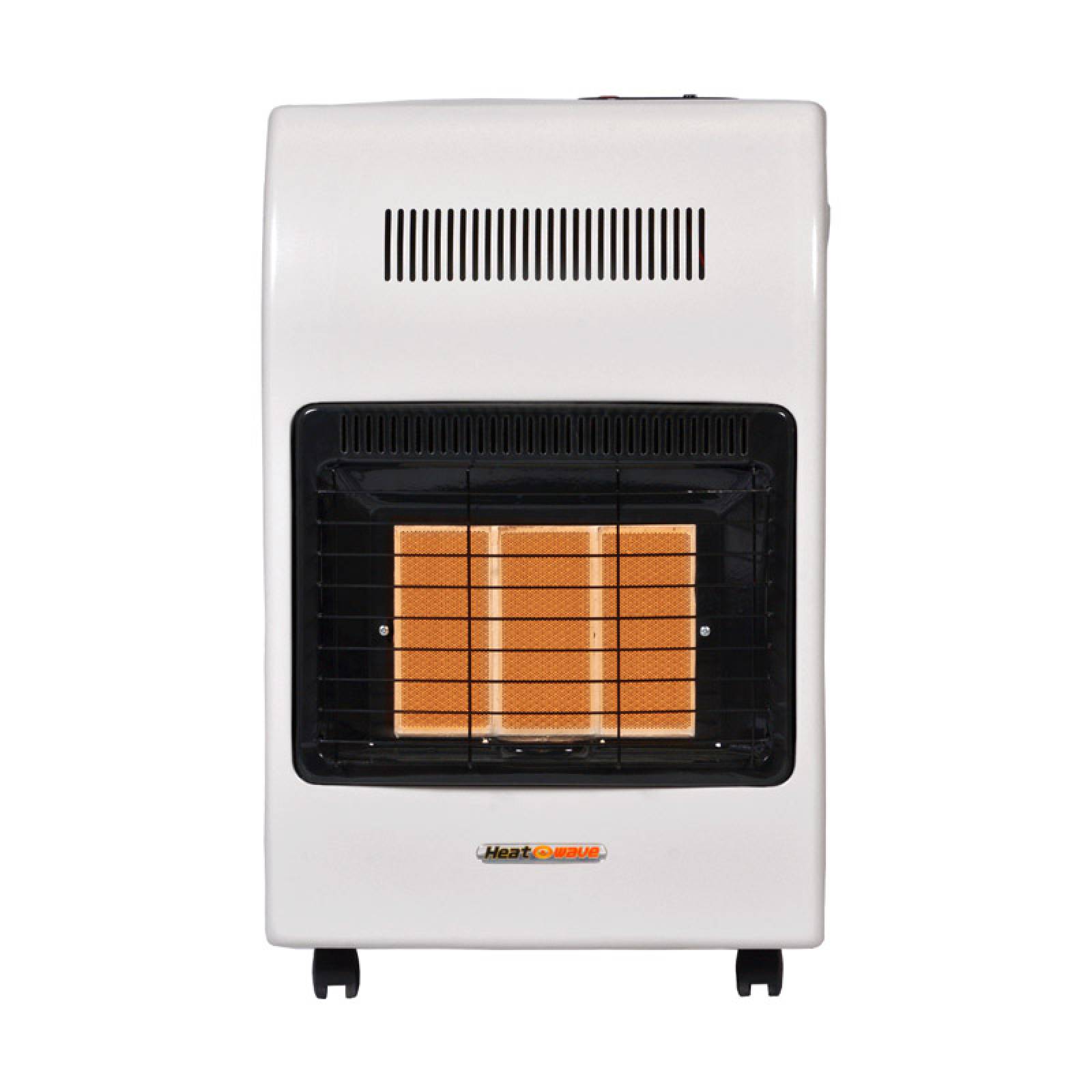 Calefactor Gas LP 3 Radiantes Blanco HG3X Heat Wave