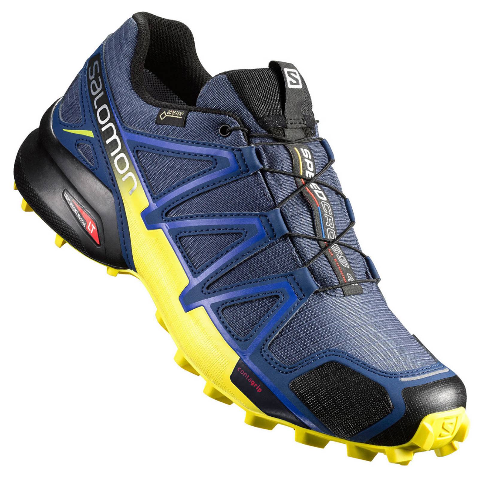 Tenis Hombre Salomon Trail Running Azul Speedcross Gtx