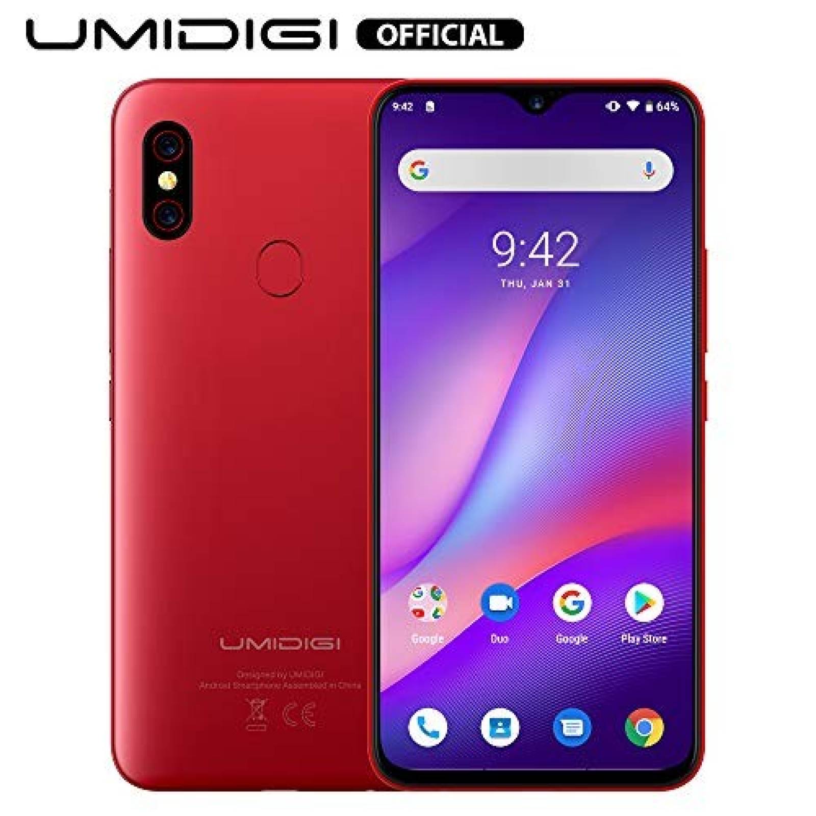 Smartphone Umidigi F Android Gb Ram