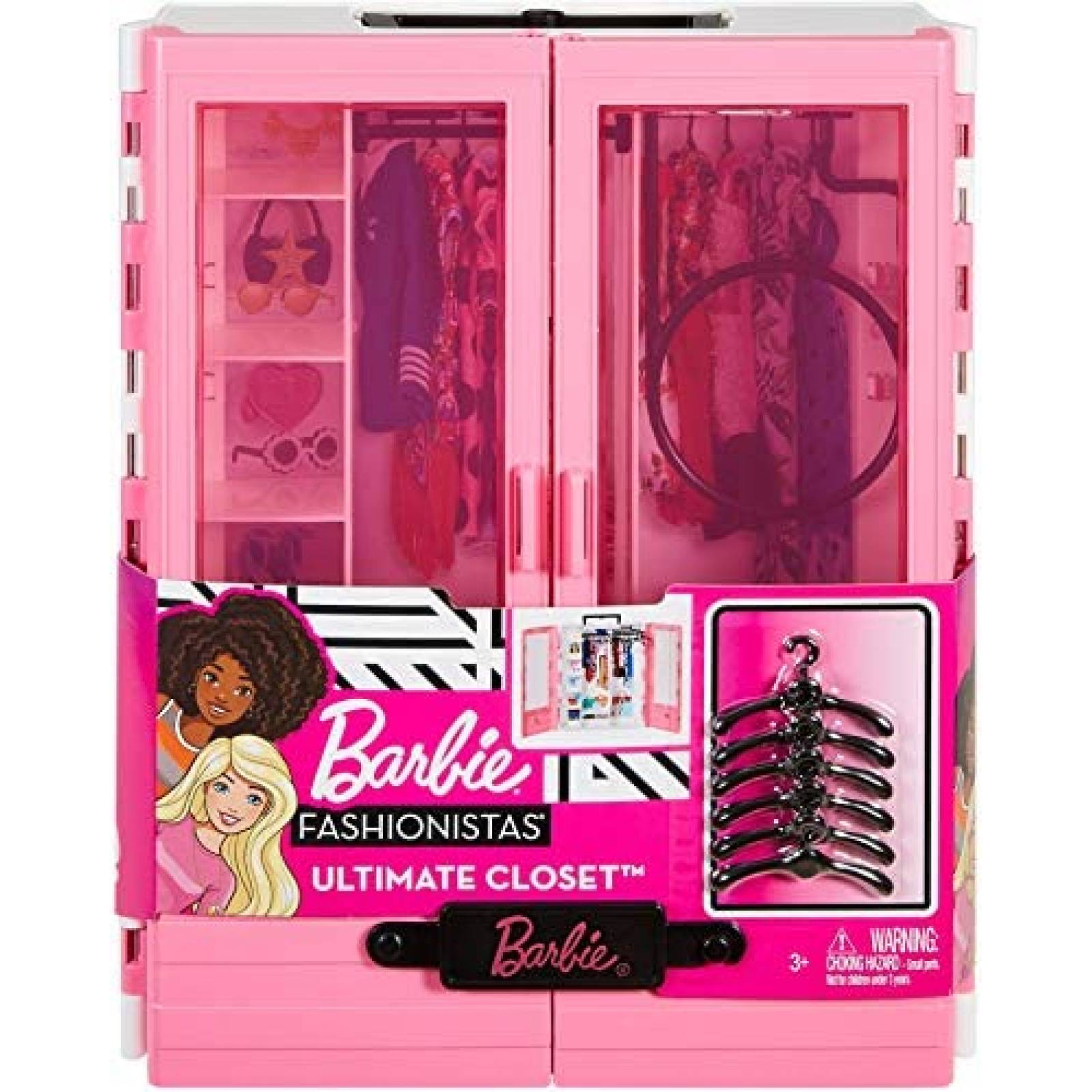 Closet Para Mu Eca Barbie Fashionistas Ultimate Closet Rosa