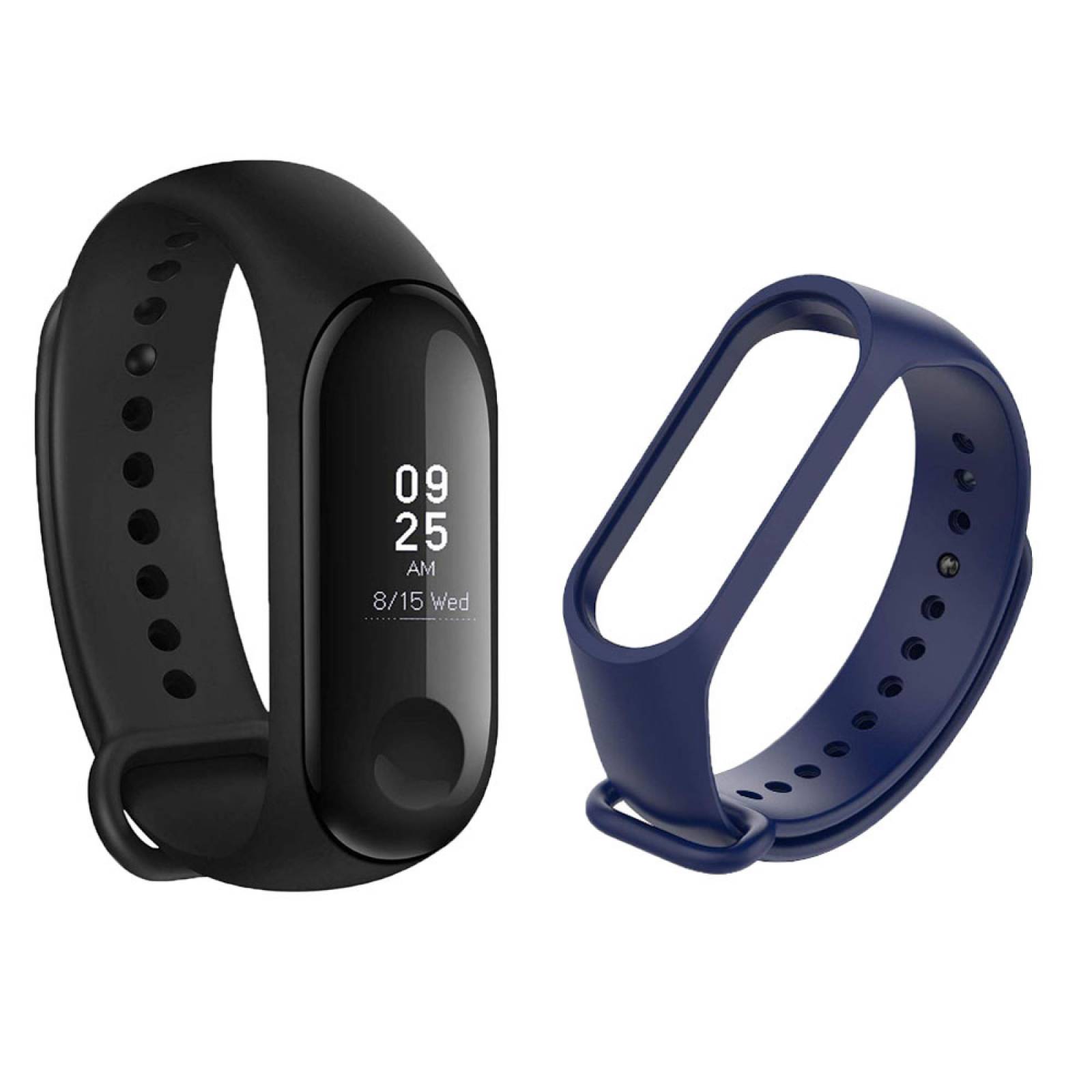 Pulsera Inteligente Xiaomi Mi Band 3 Y Repuesto Pulsera Azul