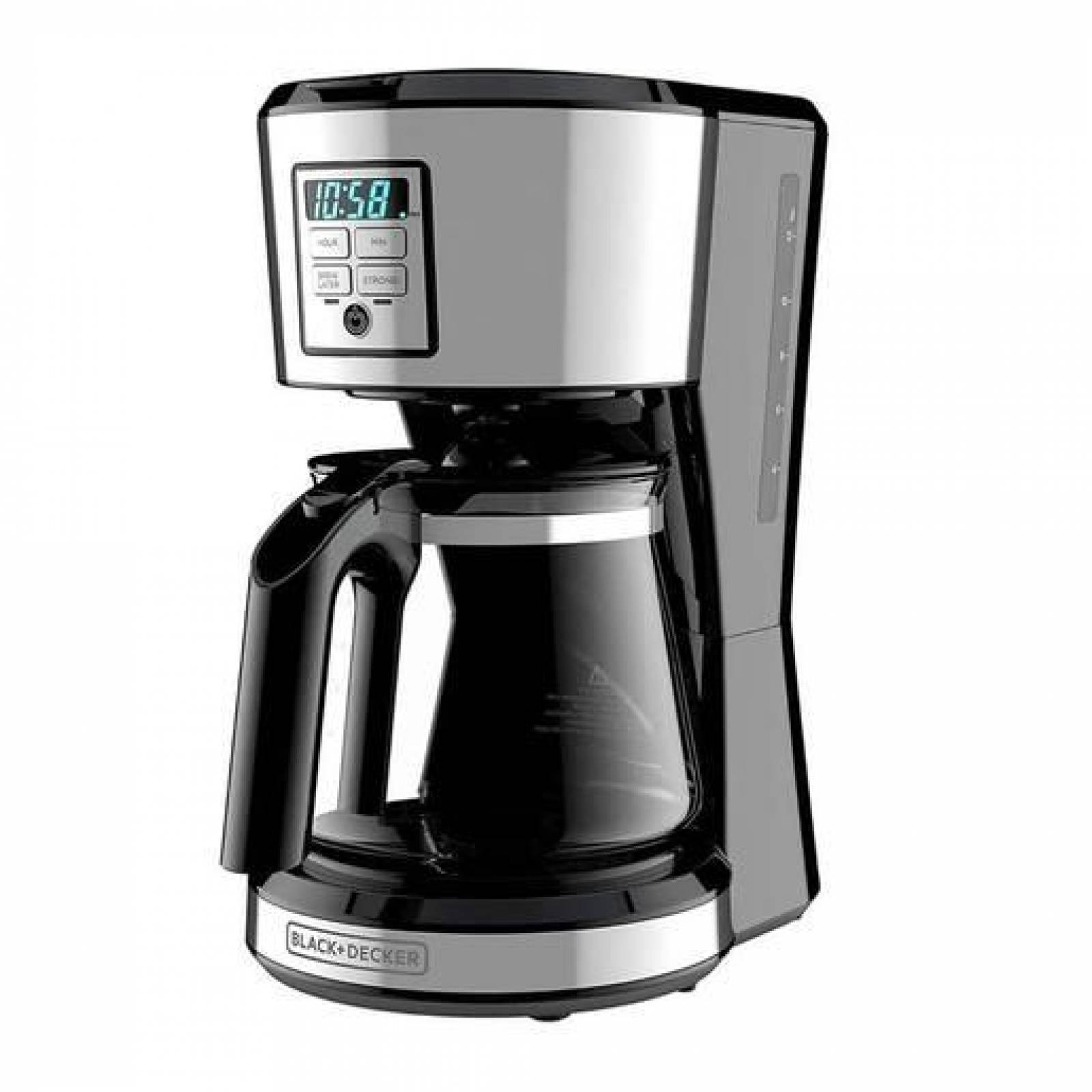 Cafetera Black And Decker Cm S Tazas Plata