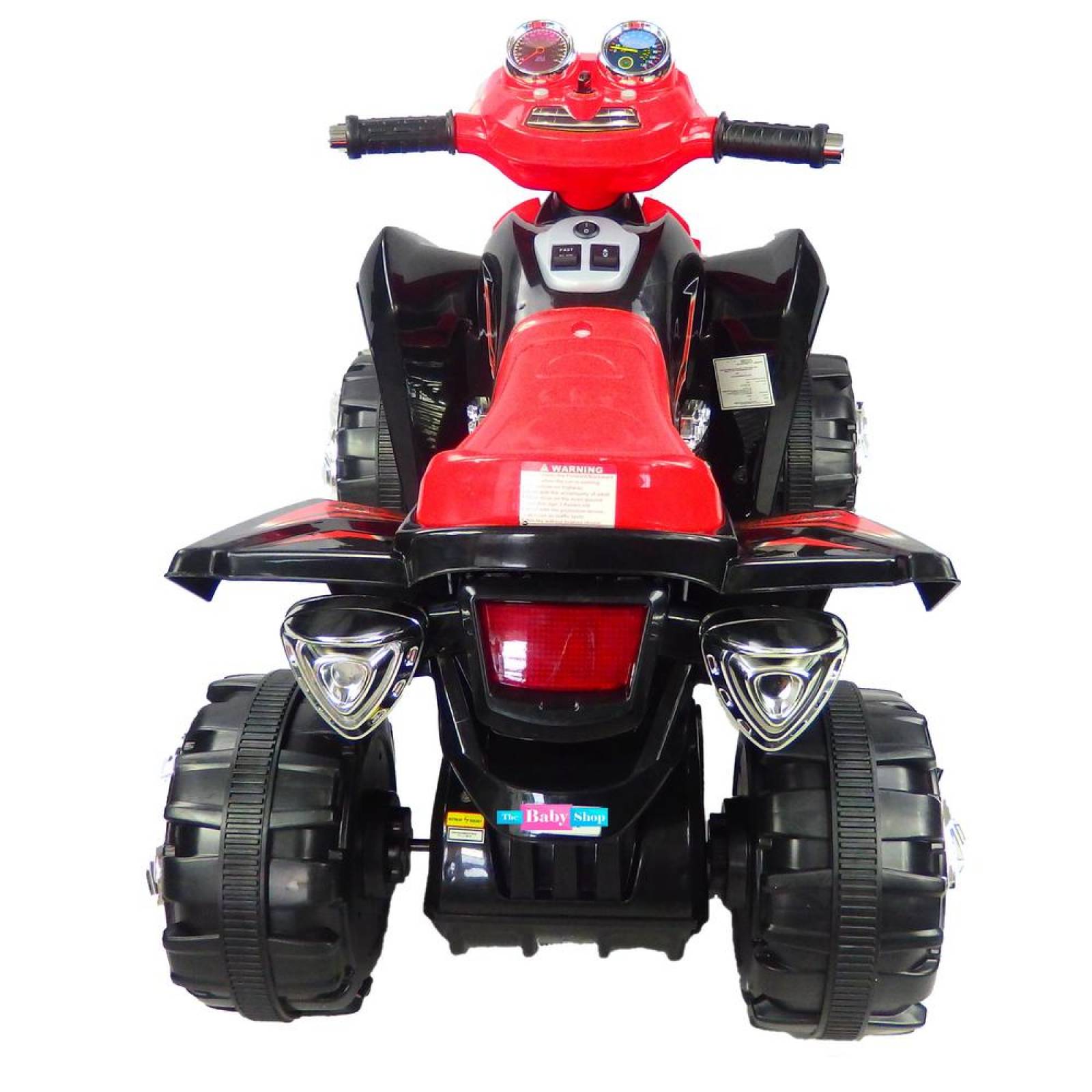 Cuatrimoto Quad Montable Electrica Para Ni Os Rojo