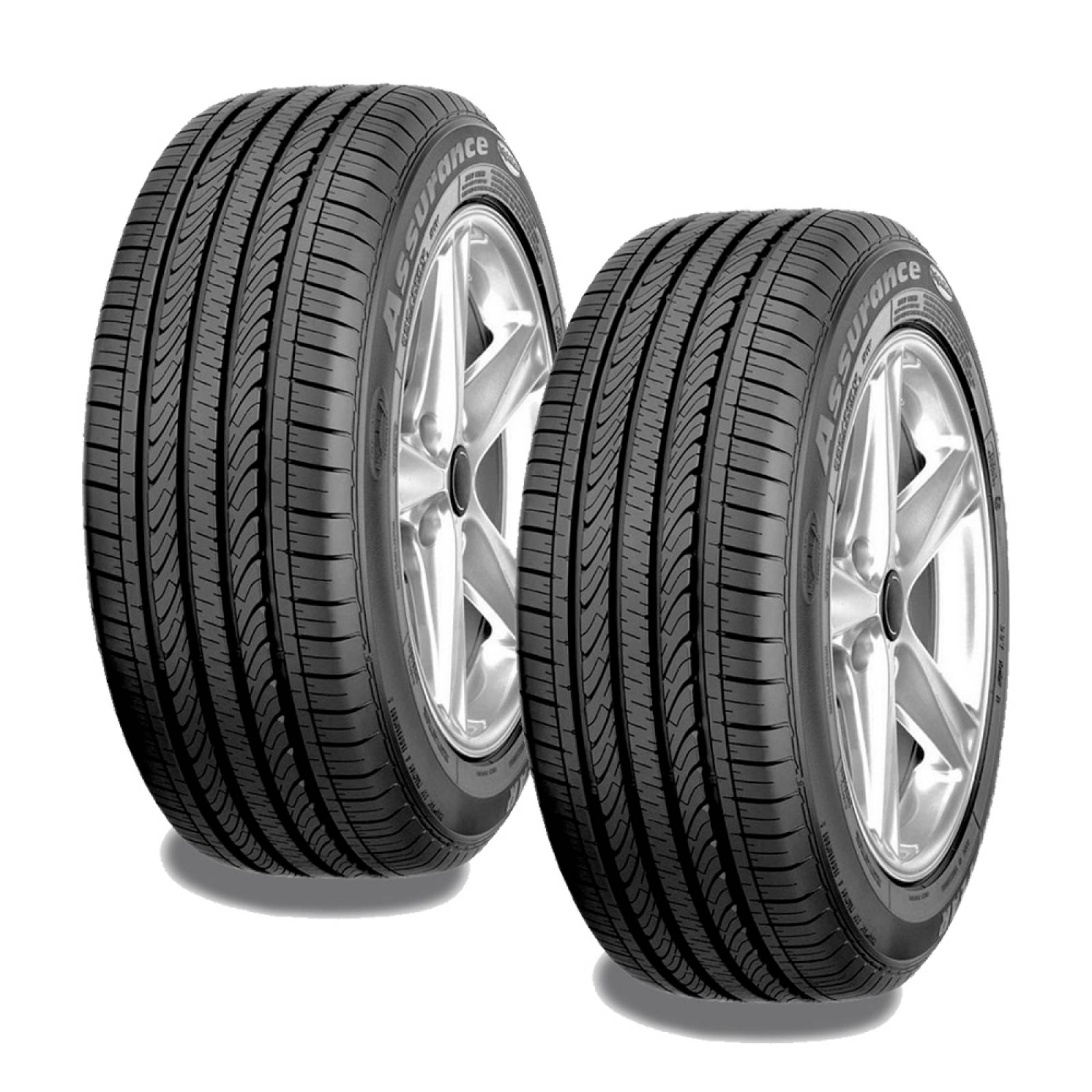 Paquete De 2 Llantas 185 55 R15 GOODYEAR ASSURANCE TRIPLEMAX 82V