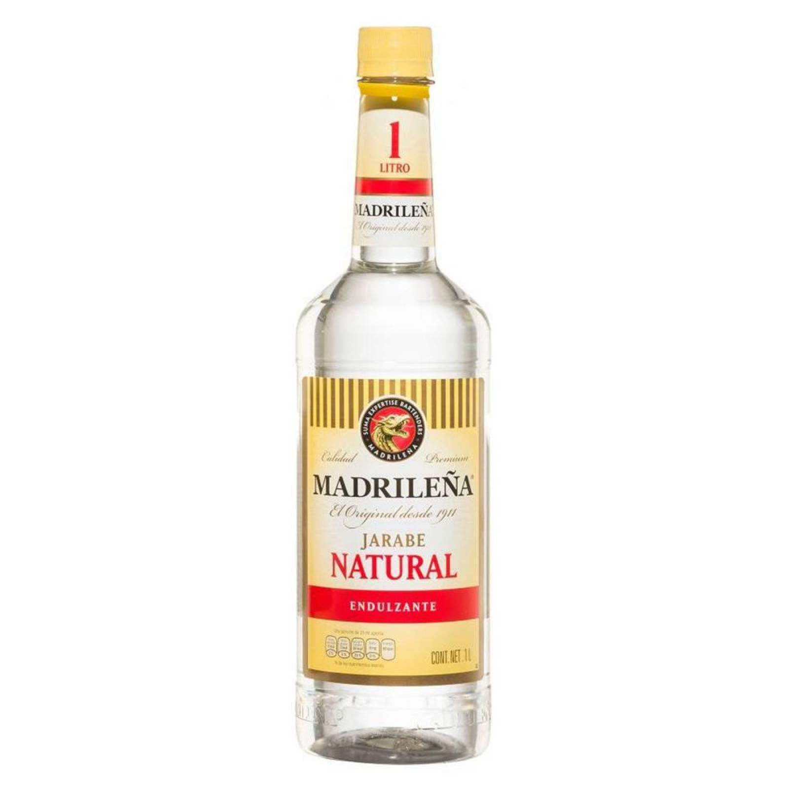 Caja de 12 Jarabe Madrileña Natural 1 L