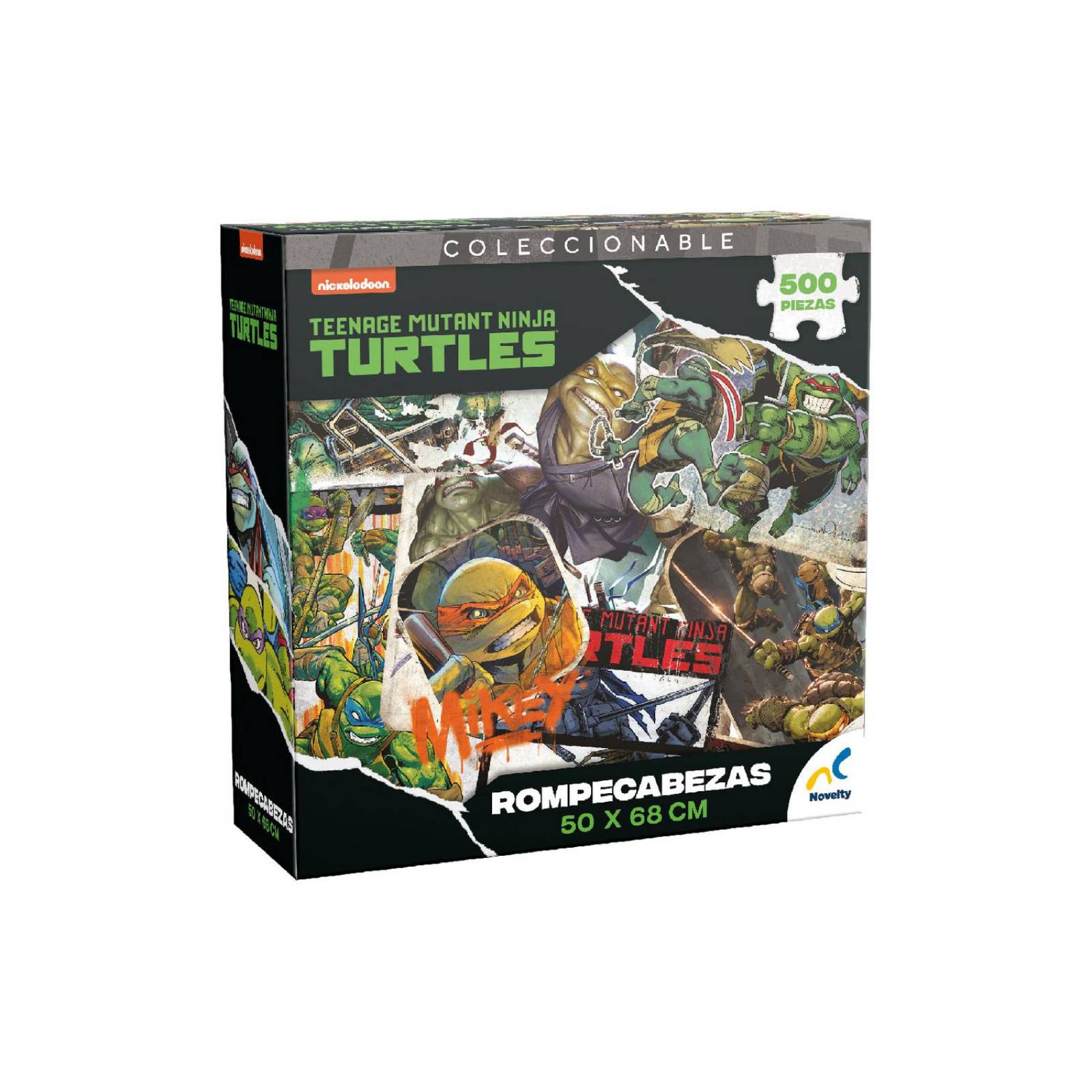 Rompecabezas Tortugas Ninja Piezas Coleccionable