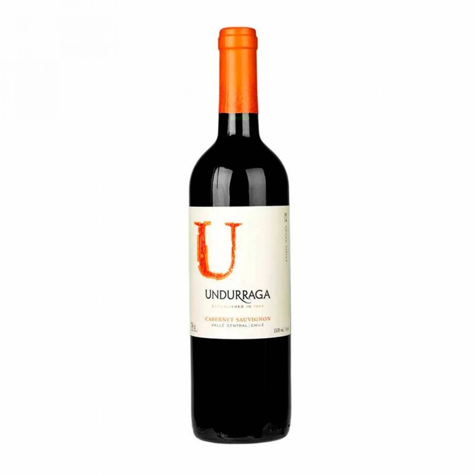 Caja De Vino Tinto Undurraga Cabernet Sauvignon Ml