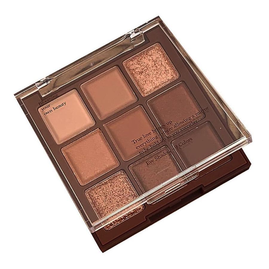 Paleta De Sombras Tonos Nude Caf Mate Y Brillo