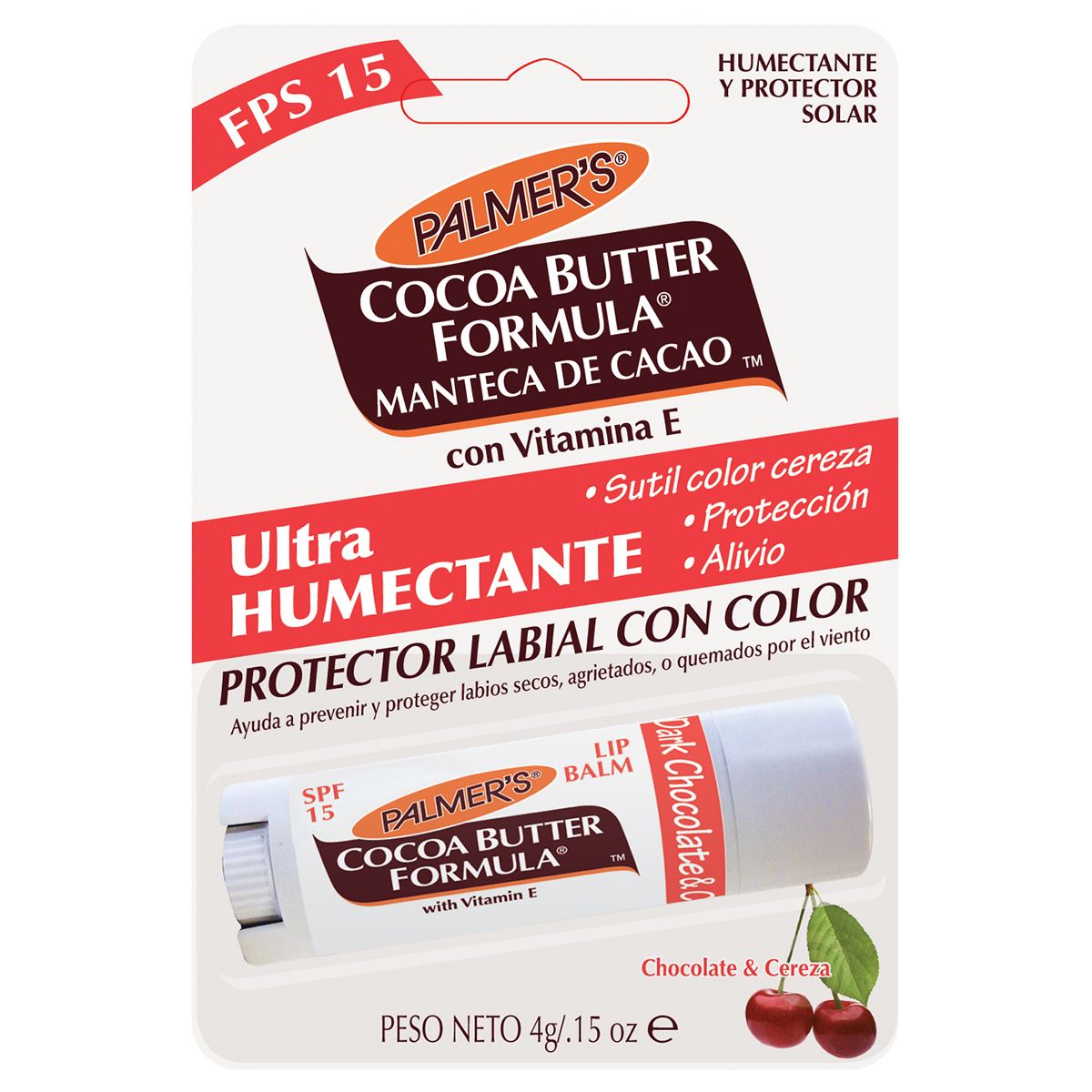B&#225;lsamo Hidratante para Labios con Color &#47;Chocolate &amp; Cereza