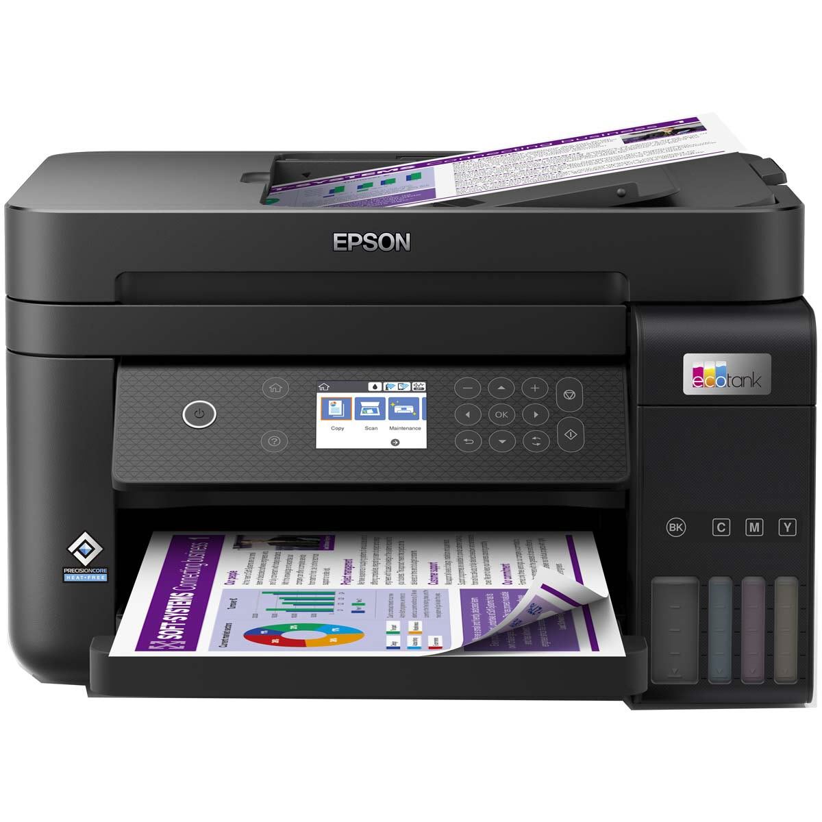 Impresora Multifuncional Epson EcoTank L6270 Conexión USB y Wi-Fi